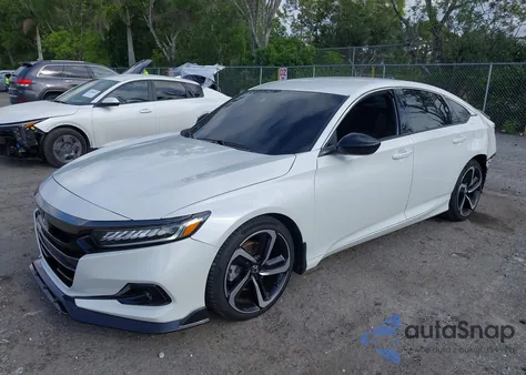 2022 Honda Accord Sport z USA, uszkodzony, nr VIN 1HGCV1F37NA113565